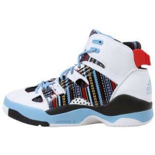Adidas Kids' EQT B Ball Basketball Shoe White, Carmine, Multicolour (3.5) Shoes