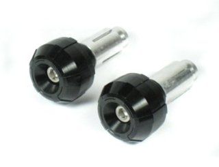Moto 777 B06 Black Bar End Plugs for Motorcycles Automotive
