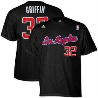 Blake Griffin Los Angeles Clippers Black Adidas Net T Shirt (Size Small)  Sports Fan T Shirts  Sports & Outdoors