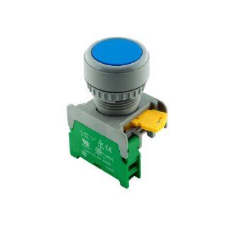Alpinetech XB 22 Blue 22mm 1NO Momentary Push Button Switch Electronic Component Pushbutton Switches