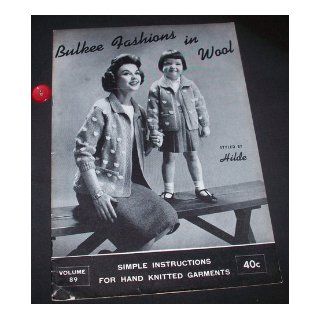 Bulkee Fashions in Wool Hilde Fuchs Books