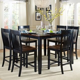 AHB Ellington 7 Piece Counter Height Dining Table Set   Dining Table Sets
