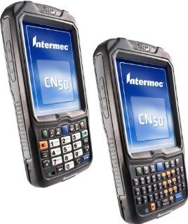 Intermec CN50 Mobile Wireless Computer Barcode Scanner CN50ANU1EN20 NEW (256MB RAM/512MB ROM, 802.11B/G, Bluetooth, Numeric Keypad, EA21 Area Imager, Camera 3.1MP, Digital Compass, GPS)  Players & Accessories