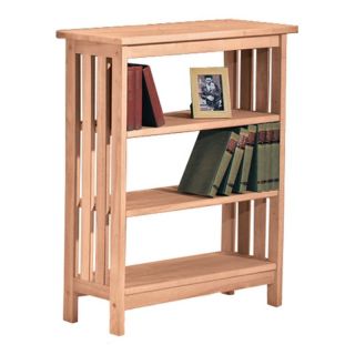 International Concepts 3 Shelf Mission Bookcase   Bookcases