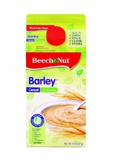 Beech Nut Easy Pour Barley Cereal, 8 Ounce Boxes (Pack of 8)  Baby Food Cereal  Grocery & Gourmet Food