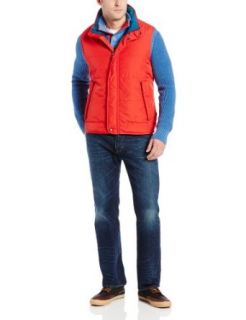 Nautica Men's Quilted Solid Vest at  Mens Clothing store Outerwear Vests