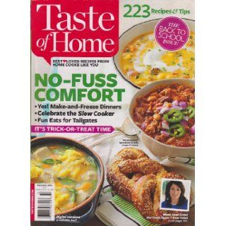 Taste Of Home Magazine September/October 2013 Various Books