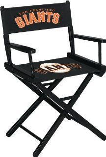 MLB San Francisco Giants Table Height Directors Chair  Sports Fan Folding Chairs  Sports & Outdoors