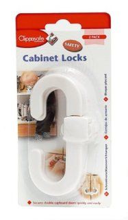 Clippasafe Cabinet Lock 2 Pack Baby