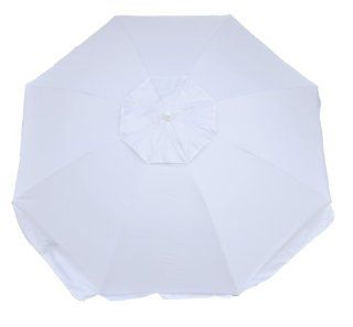 8 Foot Heavy Duty Beach Umbrellas UPF100+ with Tilt   Fiberglass Ribs  Sun Shelters  Sports & Outdoors
