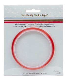 Provo Craft 1/4 Inch x5 yds. Terrifically Tacky Tape