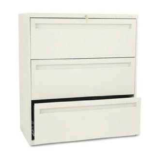 HON 783LL   700 Series Three Drawer Lateral File, 36w x 19 1/4d, Putty  Lateral File Cabinets 