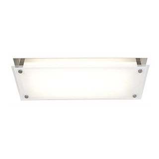 Access Lighting Vision Fluorescent Ceiling Wall Fixture 31027 BS/FST   26.5W in. Brushed Steel   Ceiling Lighting