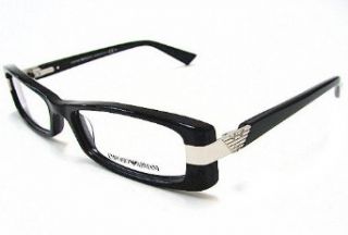 Emporio Armani EA 9650 Eyeglasses EA9650 Black 807 Optical Frame Clothing