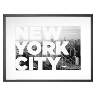 New York City Personalized Framed Wall Decor   24W x 18H in.   Framed Wall Art