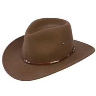 Stetson Men's Wildwood Acorn Pinch Crushable at  Mens Clothing store