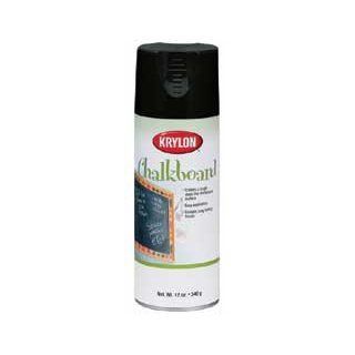 Bulk Buy Krylon Chalkboard Aerosol Spray 12 Ounces Black 807 (2 Pack)