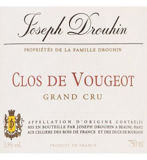 2010 Joseph Drouhin Clos De Vougeot Burgundy 750 mL Wine