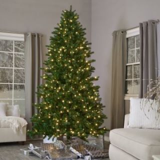 Brite Ideas Shake to Shape Spruce Medium Pre lit Christmas Tree   Artificial Christmas Trees