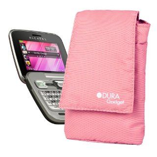 Mobile Phone Sleeve With Pocket & Belt Loop For Alcatel Pop S7, Alcatel One Touch 6010, Alcatel One Touch 20 05, One Touch 20 10, OT 808 And OT 606 By DURAGADGET Cell Phones & Accessories