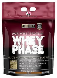 4 Dimension Nutrition   100% Whey Protein Whey Phase Chocolate   10 lbs.