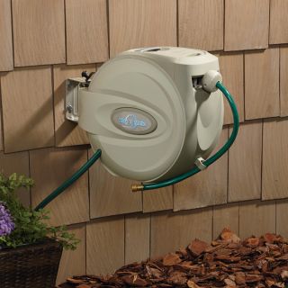 Hose A Matic Wall Mount Hose Reel   Holds 66ft. x 5/8 Inch Hose, Model 88002