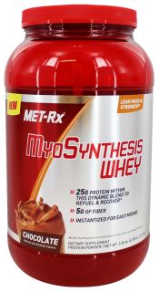 MET Rx   MyoSynthesis Whey Chocolate   2.68 lbs.
