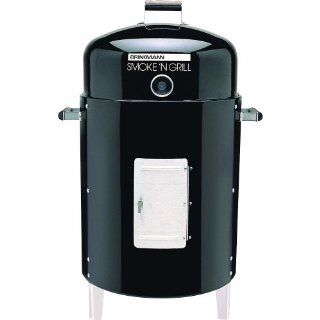 Brinkmann 810 5301 C Smoke N Grill Charcoal Smoker and Grill  Patio, Lawn & Garden