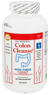 Health Plus   Colon Cleanse The Original High Fiber   200 Capsules