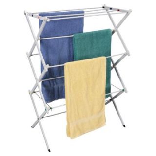 Household Essentials 05300 Collapsible RTA Plastic Drying Rack   Clothes Drying Racks