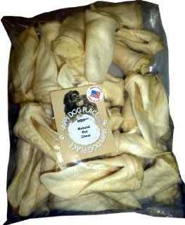 HDP Large Lamb Ears Made in USA SizePack of 5  Pet Treat Lamb Ears 