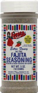 Bolner's Fiesta Fajita Seasoning Salt Free 5 Oz (Pack of 2)  Packaged Mexican Fajitas Kits  Grocery & Gourmet Food