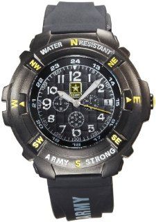 US Army Men's INF   811 Infantry The Force Rubber Strap Watch Watches
