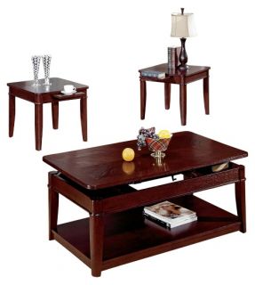 Steve Silver Manor Lift Top Coffee Table and End Table Set   Coffee Table Sets
