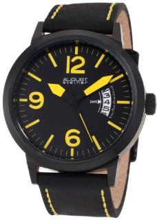 August Steiner Men's ASA812YL Swiss Quartz Bold Military Luminescent Watch Watches