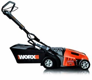 WORX WG788 19 Inch 36 Volt Cordless 3 In 1 Lawn Mower With Removable Battery & IntelliCut  Walk Behind Lawn Mowers  Patio, Lawn & Garden
