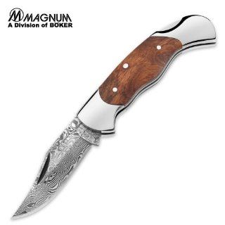 Magnum Damascus Lady Knife  Hunting Knives  Sports & Outdoors