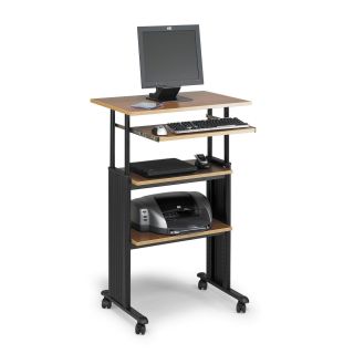 Safco Stand up Adjustable Height Workstation   Computer Carts