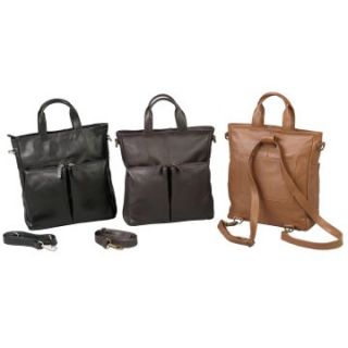 Winn International Harness Cowhide Leather All Purpose Tote   Briefcases & Attaches