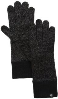 Isotoner Women's Allover Smartouch Knit Glove, Dark Cobalt, One Size