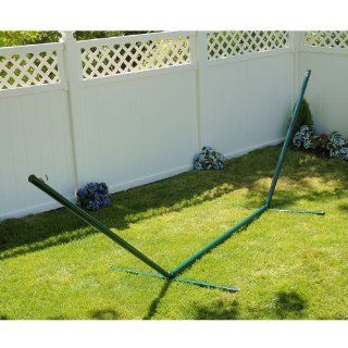 Bliss 15and#039; Steel Large Hammock Stand Color Green Sports & Outdoors