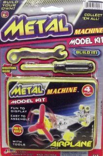 Metal Machine Airplane Model Kit 