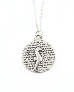 Kevin N Anna Seahorse / Confidence Sterling Silver Necklace Kevin N Anna Jewelry Jewelry