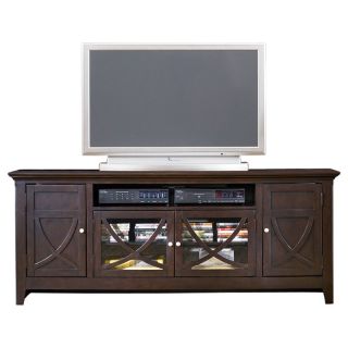 Transitional Piedmont Entertainment TV Stand in Mocha   TV Stands