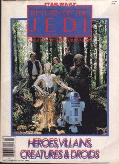Star Wars Return of the Jedi Giant Collector's Compendium Heroes, Villans, Creatures & Droids LucasFilm 1983  Other Products  