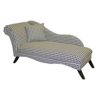 Cosmo Chaise Lounge   Hollywood Glam   Houndstooth   Indoor Chaise Lounges