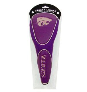 Kansas State Wildcats Golf Driver Single Zippered Head Cover   Golf  Golf Club Head Covers  Sports & Outdoors