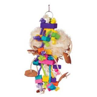 Prevue Pet Products Bodacious Bites Tough Puff Bird Toy   Bird Cage Accessories