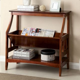 Furniture of America Padden Bookcase/Display Stand   Cherry   Bookcases