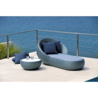 Cabana Chaise Lounge with Table   Outdoor Chaise Lounges
